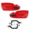 HAND GUARD HAMMER RED WITH MOUNTING KIT